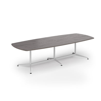 Loft double barrel table - LTW3012-WH-GO