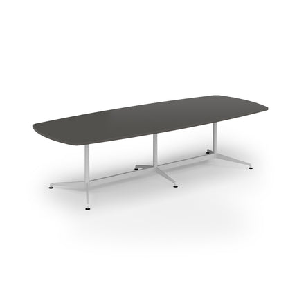 Loft double barrel table - LTW3012-WH-OG