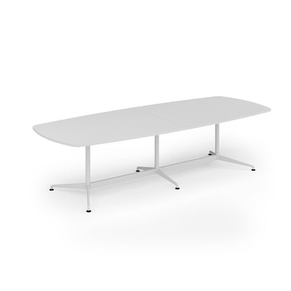 Loft double barrel table - LTW3012-WH-WH