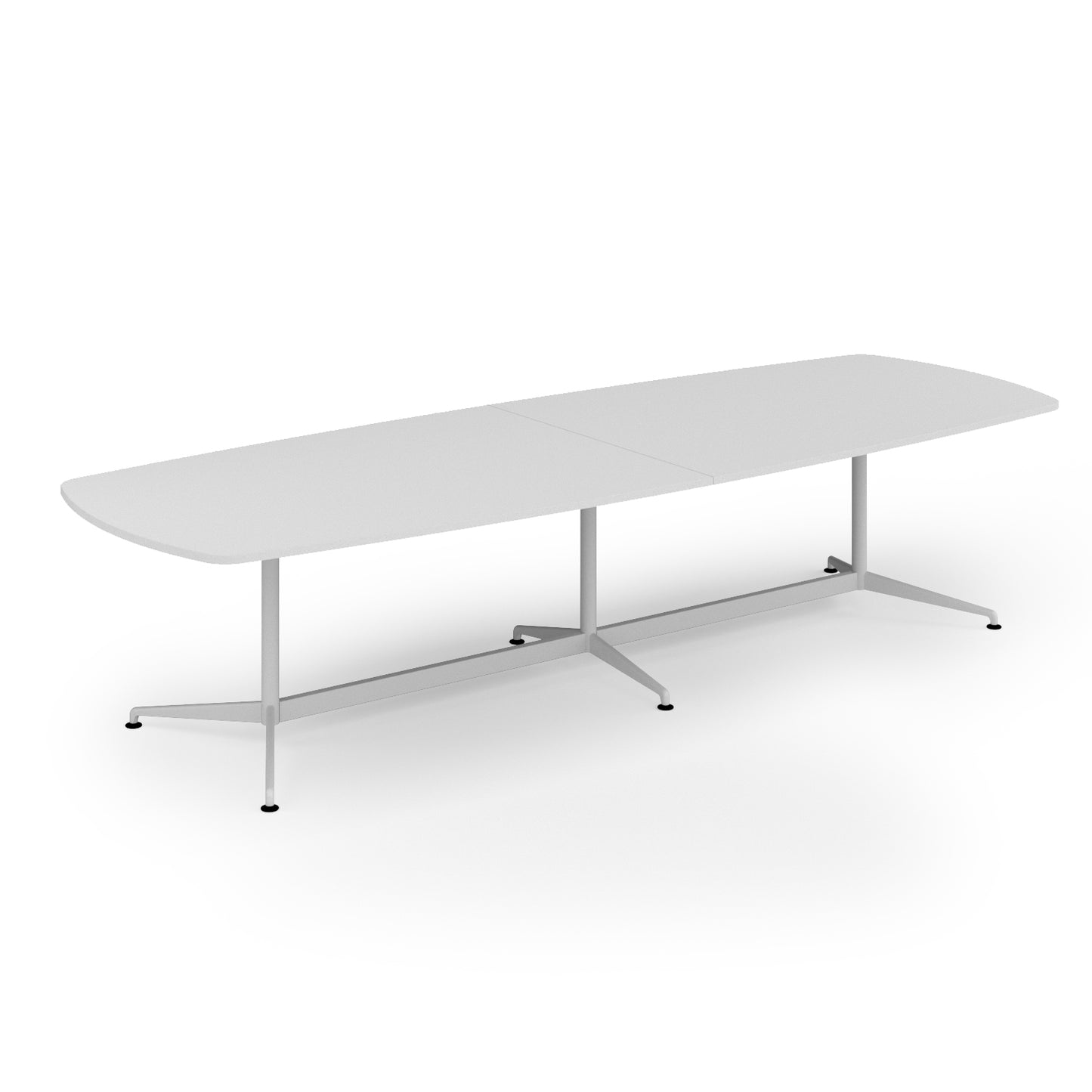 Loft double barrel table - LTW3412-WH-WH