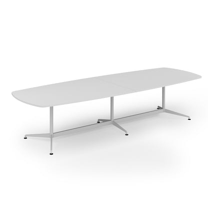 Loft double barrel table - LTW3412-WH-WH
