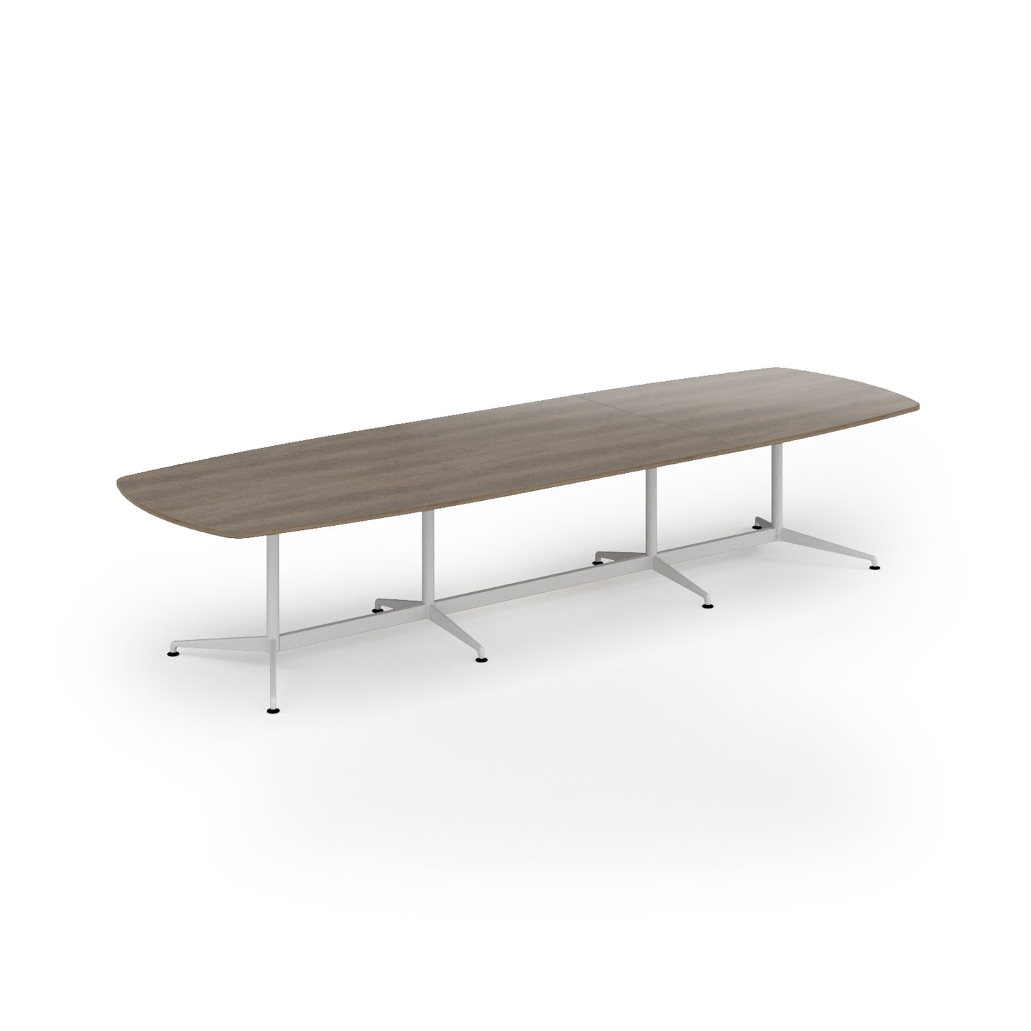 Loft triple barrel table - LTW3812-WH-NO