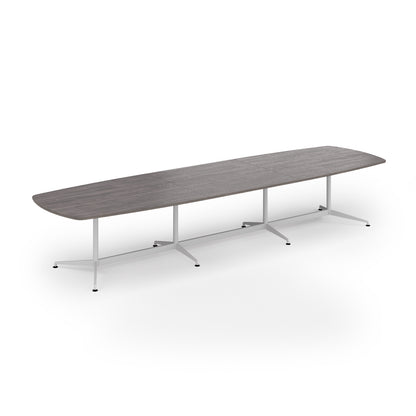 Loft triple barrel table - LTW4212-WH-GO