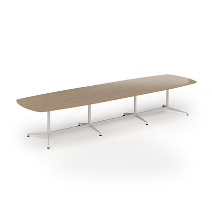 Loft triple barrel table - LTW4212-WH-KO