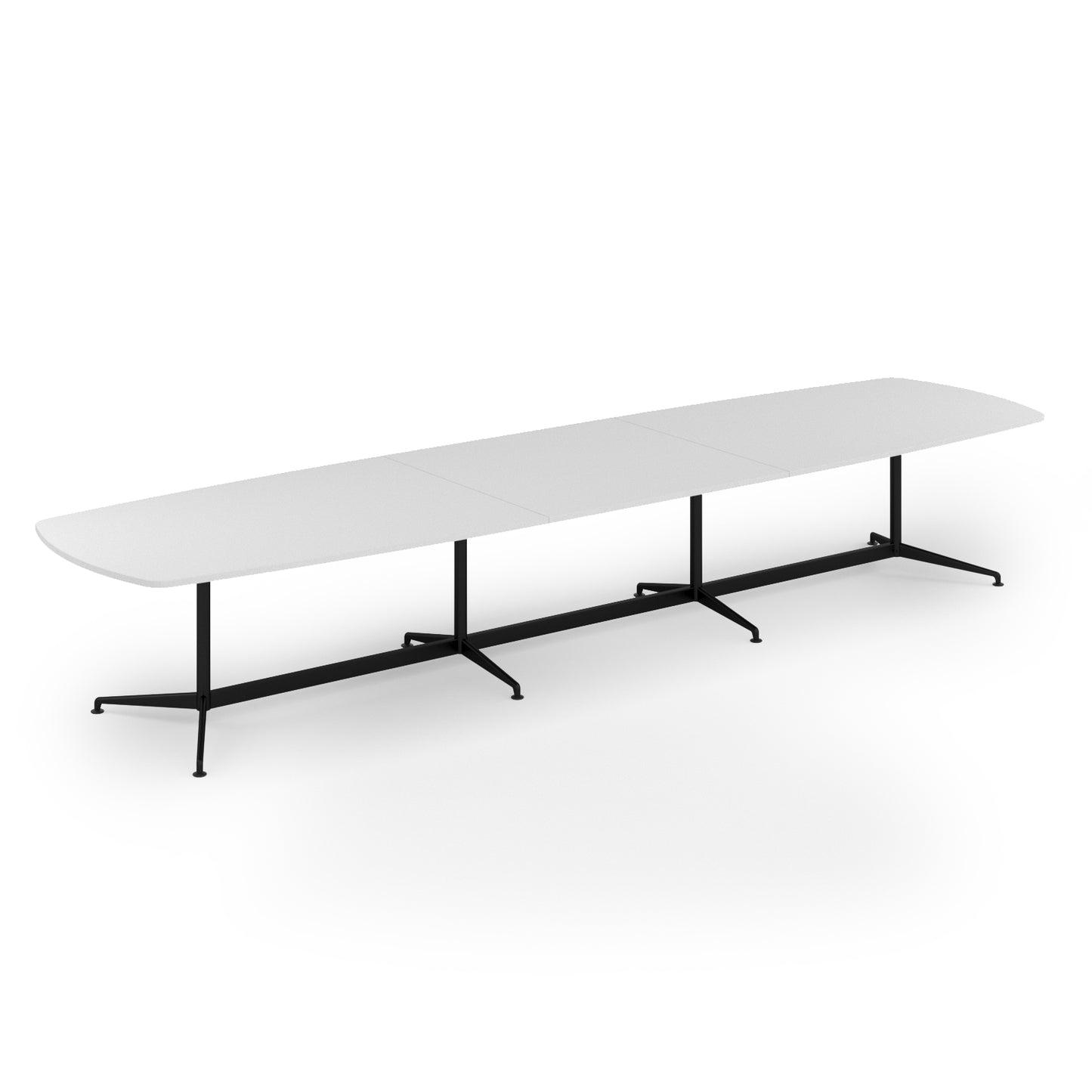 Loft triple barrel table - LTW4612-K-WH