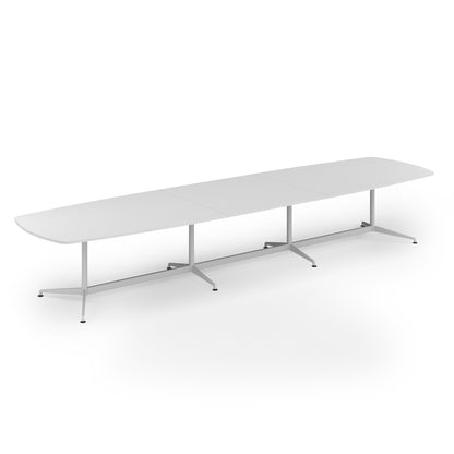 Loft triple barrel table - LTW4612-WH-WH