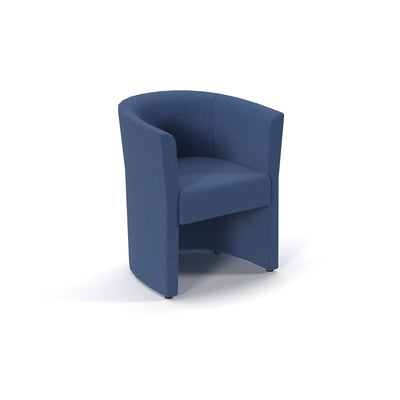 Fabric single tub chair - LUX50001-CB