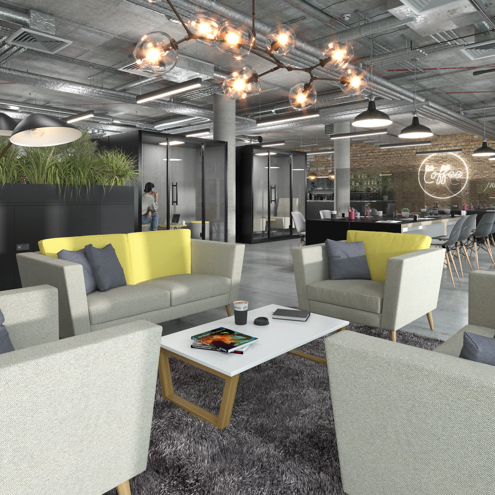 Lyric 900 classic soft seating - metal legs