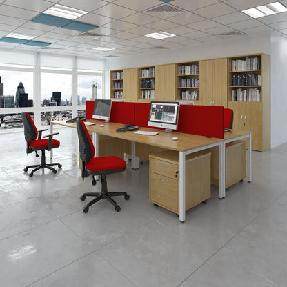 Maestro 25 bench left hand ergonomic desk
