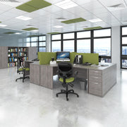 Maestro 25 panel end left hand ergonomic corner desk