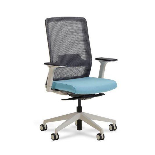 Verco Operator/Task Chair - Max High Back Task Chair with Adjustable Arms