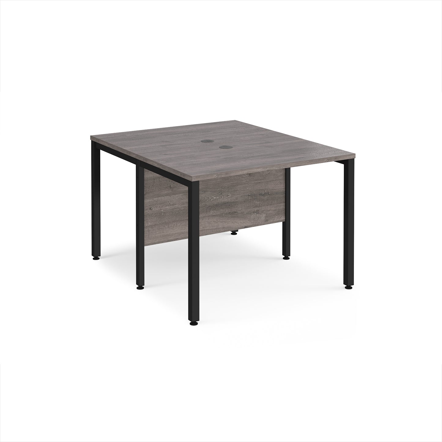 Maestro 25 bench back to back straight desks 1200mm - MB1012BKGO