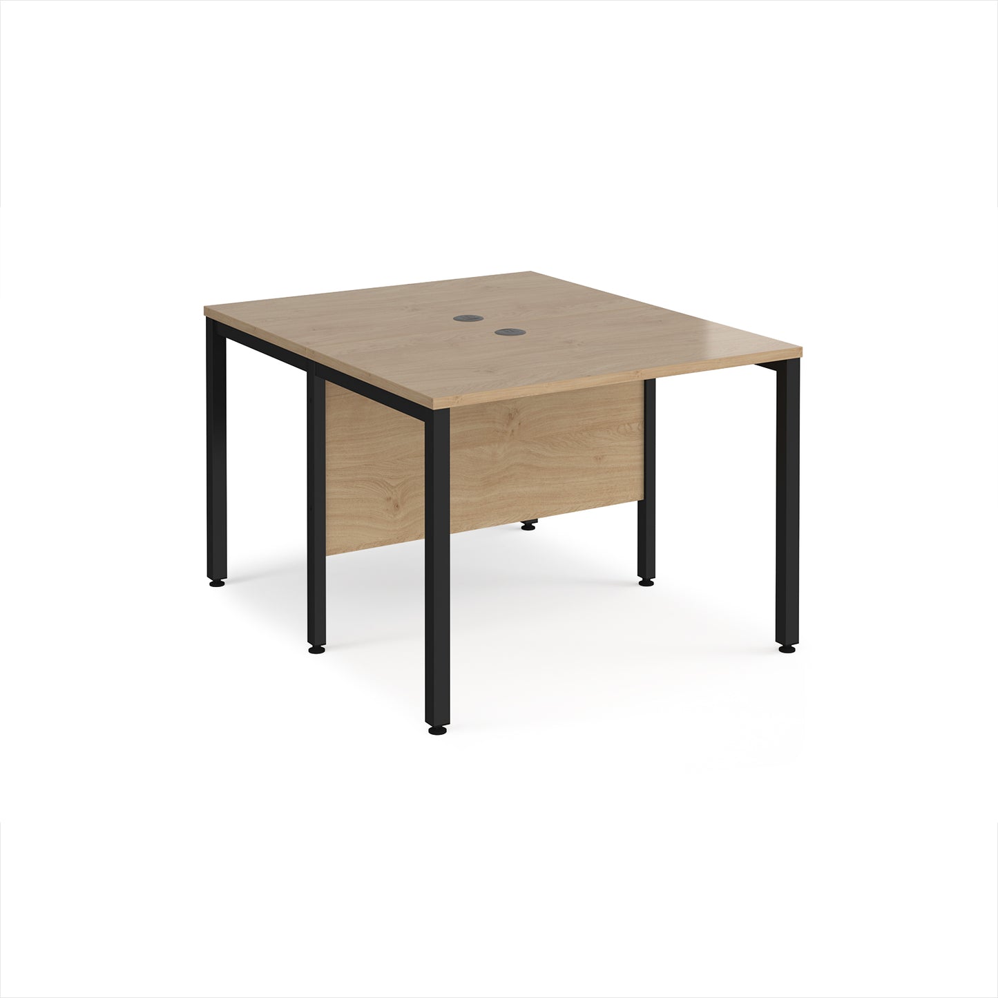 Maestro 25 bench back to back straight desks 1200mm - MB1012BKKO