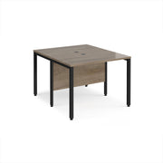 Maestro 25 bench back to back straight desks 1200mm