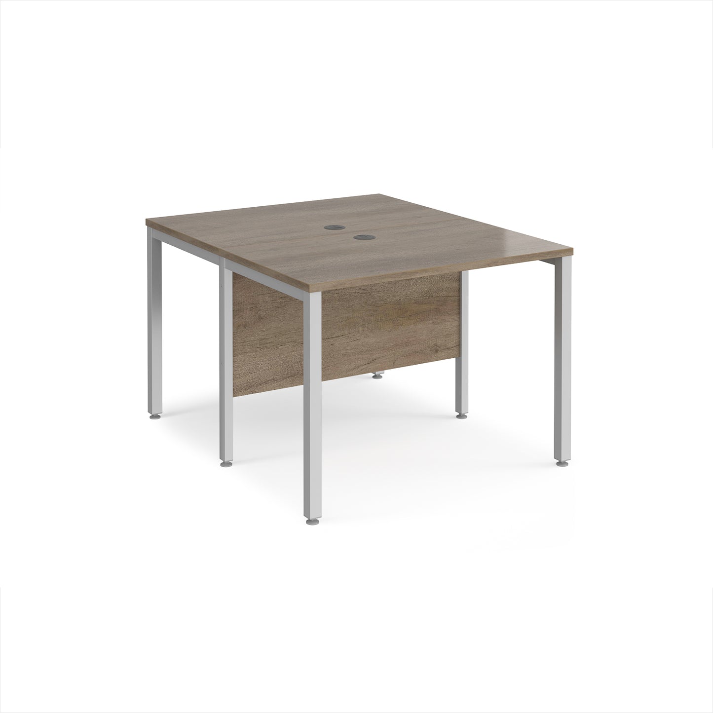 Maestro 25 bench back to back straight desks 1200mm - MB1012BSNO