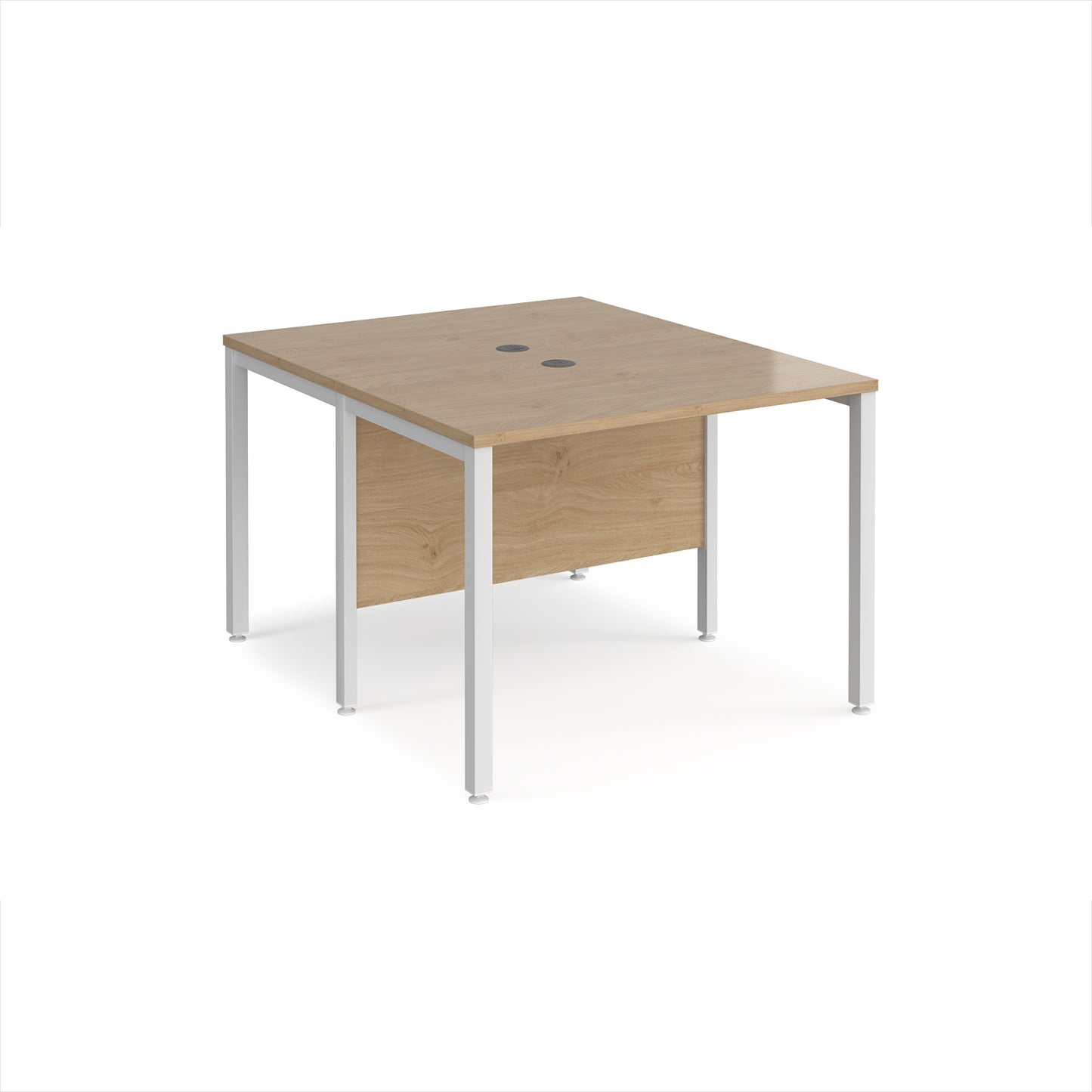 Maestro 25 bench back to back straight desks 1200mm - MB1012BWHKO