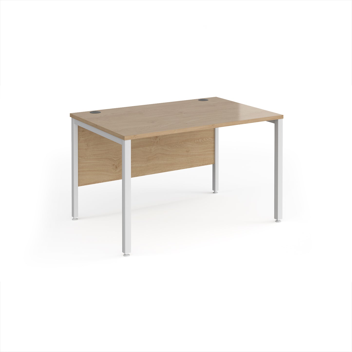 Maestro 25 bench 800mm deep desk - MB12WHKO