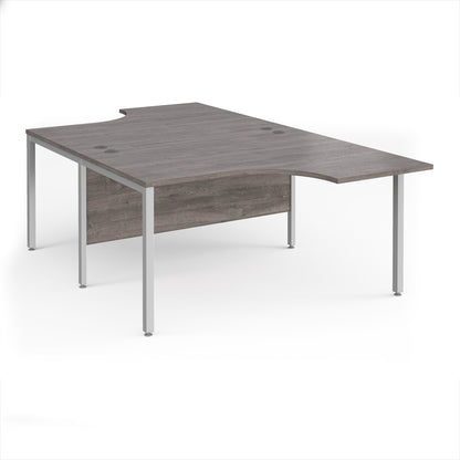 Maestro 25 bench back to back ergonomic desks - MB14EBSGO