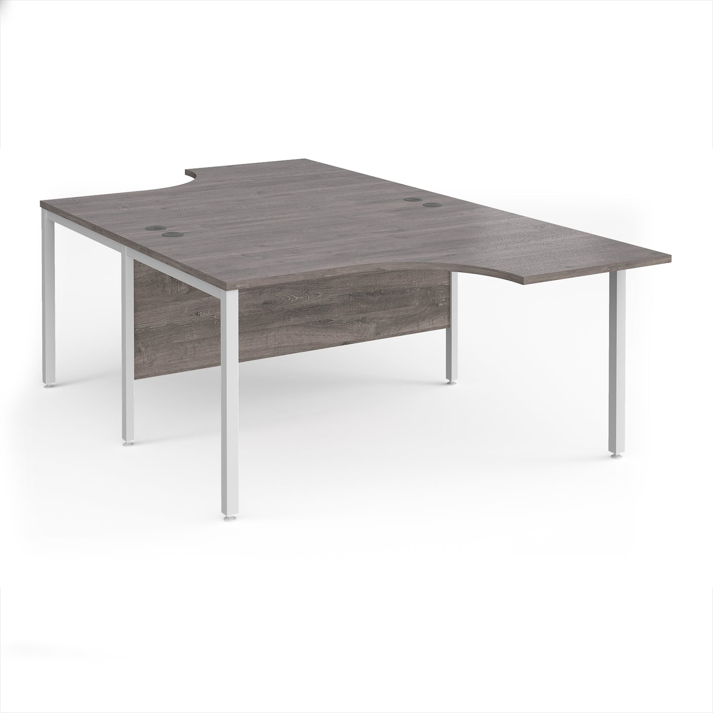 Maestro 25 bench back to back ergonomic desks - MB14EBWHGO