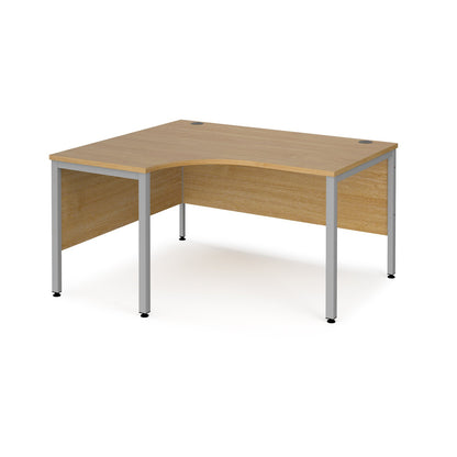 Maestro 25 bench left hand ergonomic corner desk