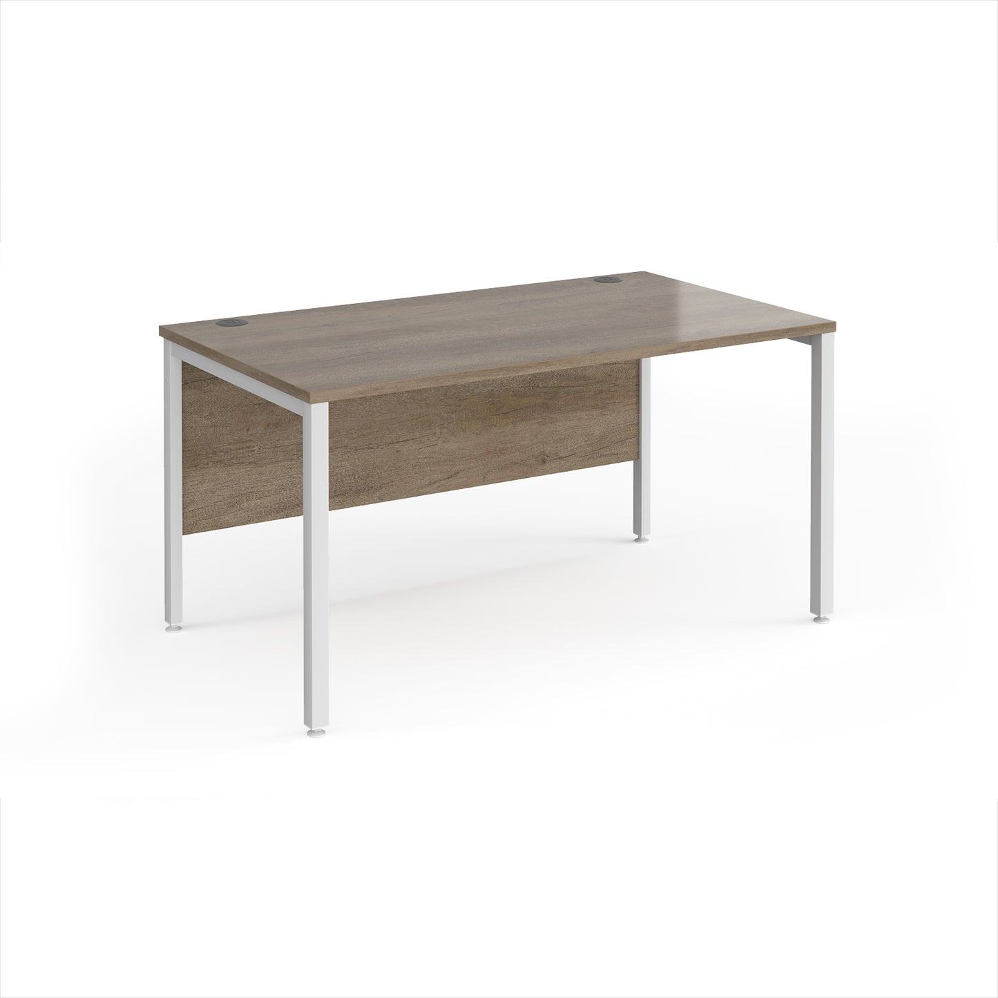Maestro 25 bench 800mm deep desk - MB14WHNO