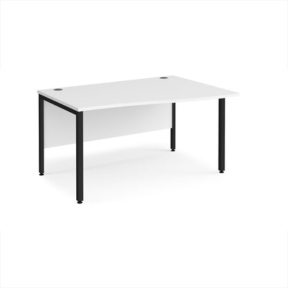 Maestro 25 bench right hand wave desk - MB14WRKWH