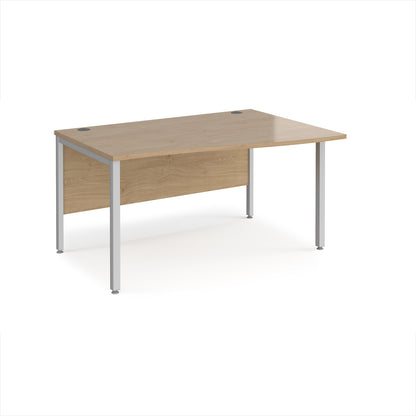 Maestro 25 bench right hand wave desk - MB14WRSKO