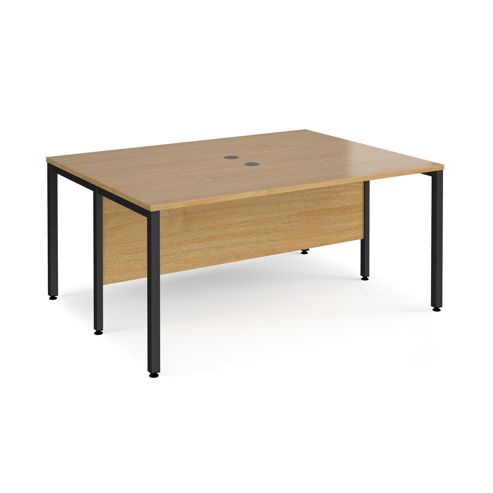 Maestro 25 bench back to back straight desks 1200mm