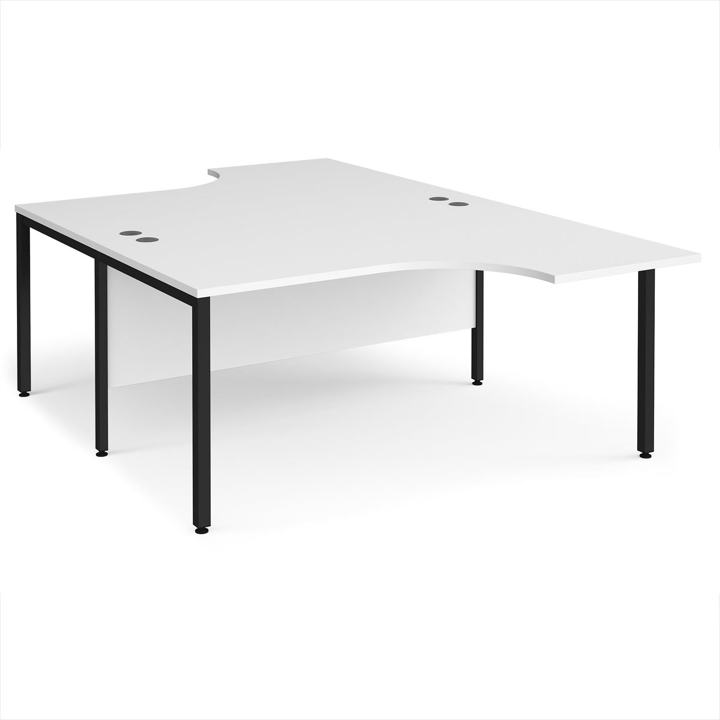 Maestro 25 bench back to back ergonomic desks - MB16EBKWH