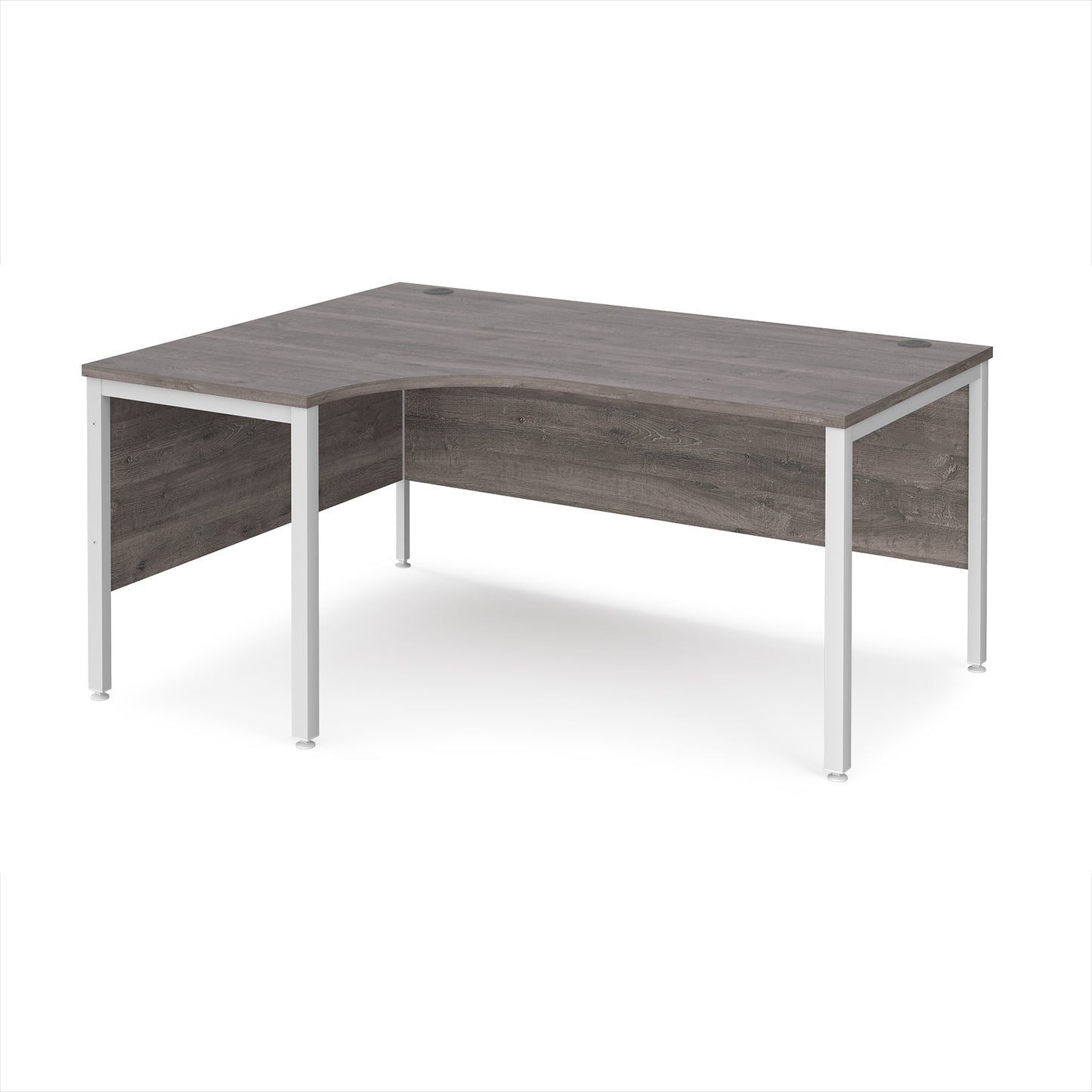 Maestro 25 bench left hand ergonomic desk - MB16ELWHGO