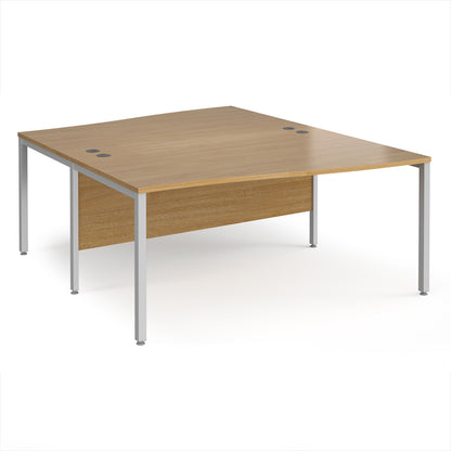 Maestro 25 bench back to back wave desks - MB16WBSO