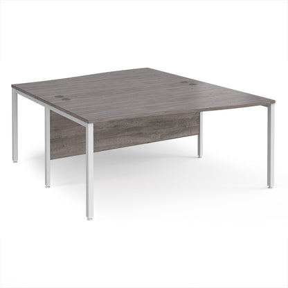 Maestro 25 bench back to back wave desks - MB16WBWHGO
