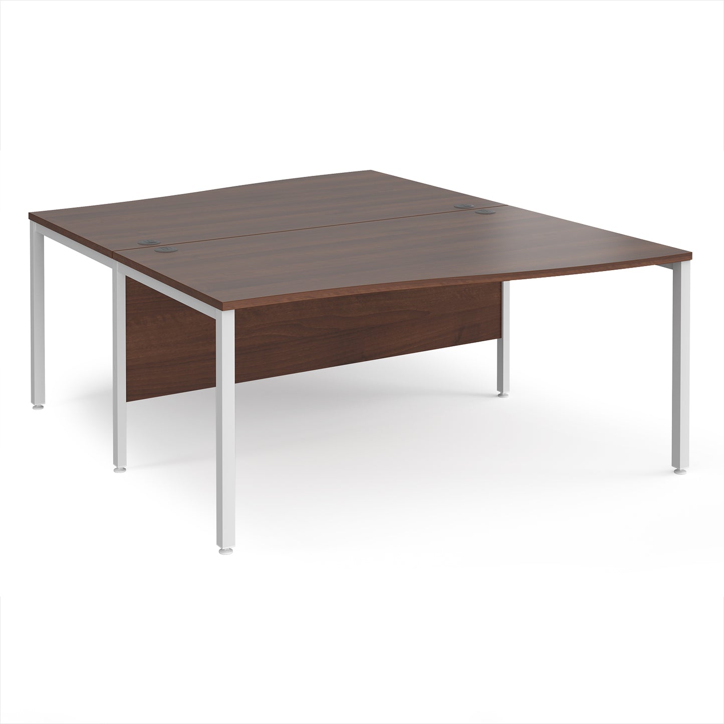 Maestro 25 bench back to back wave desks - MB16WBWHW