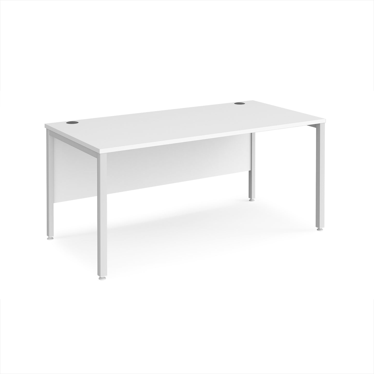 Maestro 25 bench 800mm deep desk - MB16WHWH