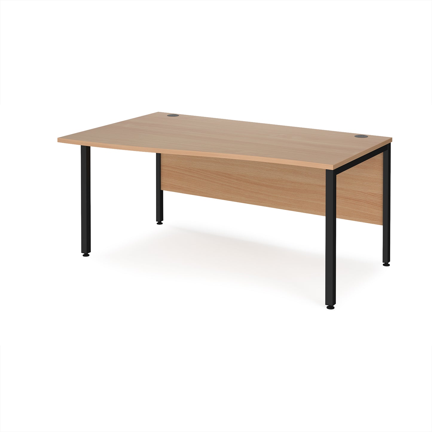 Maestro 25 bench left hand wave desk - MB16WLKB