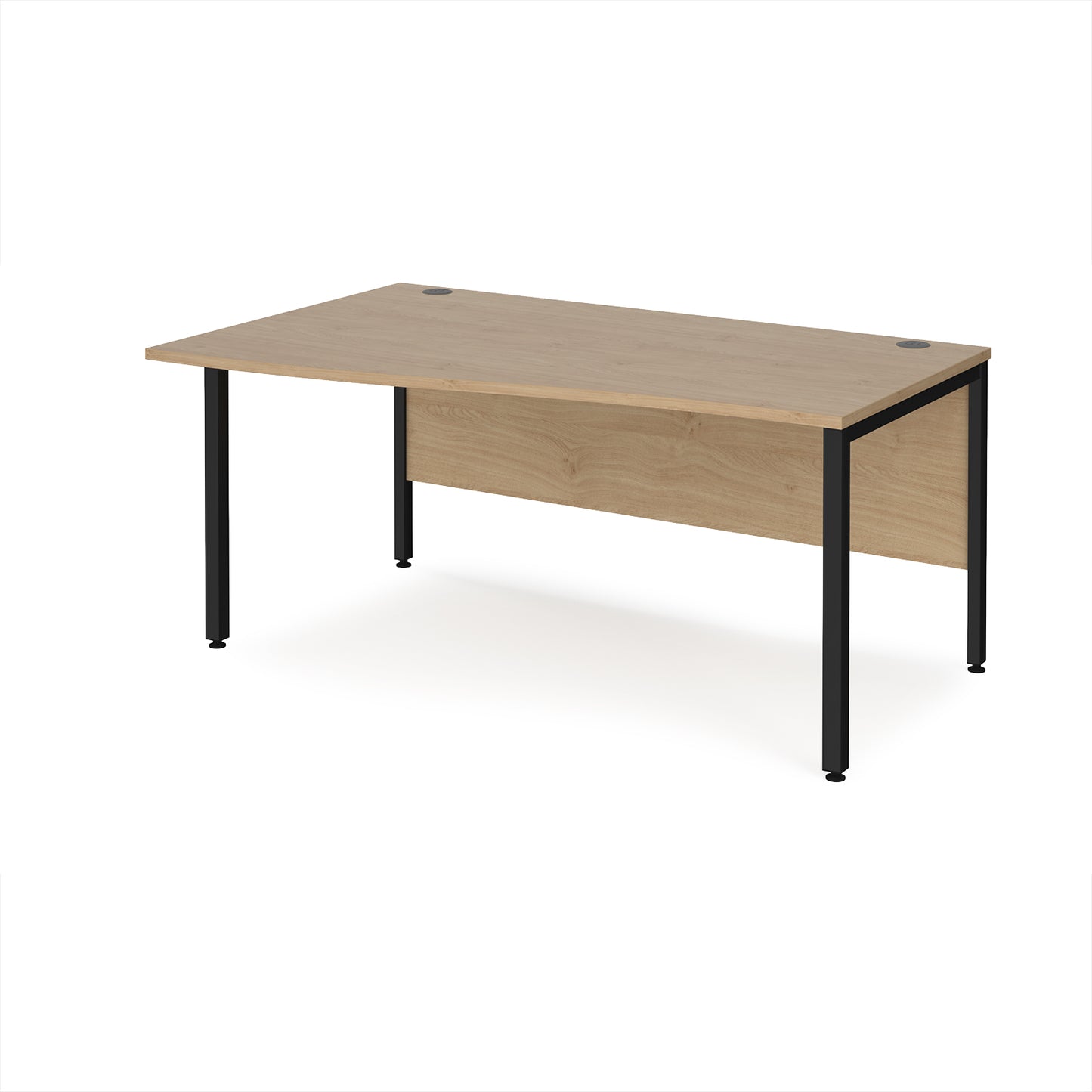 Maestro 25 bench left hand wave desk - MB16WLKKO