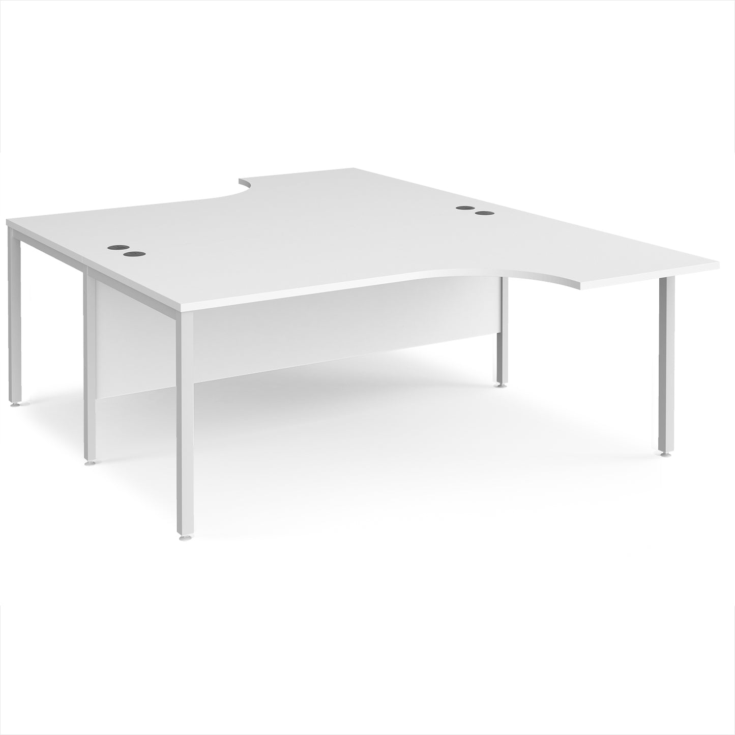 Maestro 25 bench back to back ergonomic desks - MB18EBWHWH