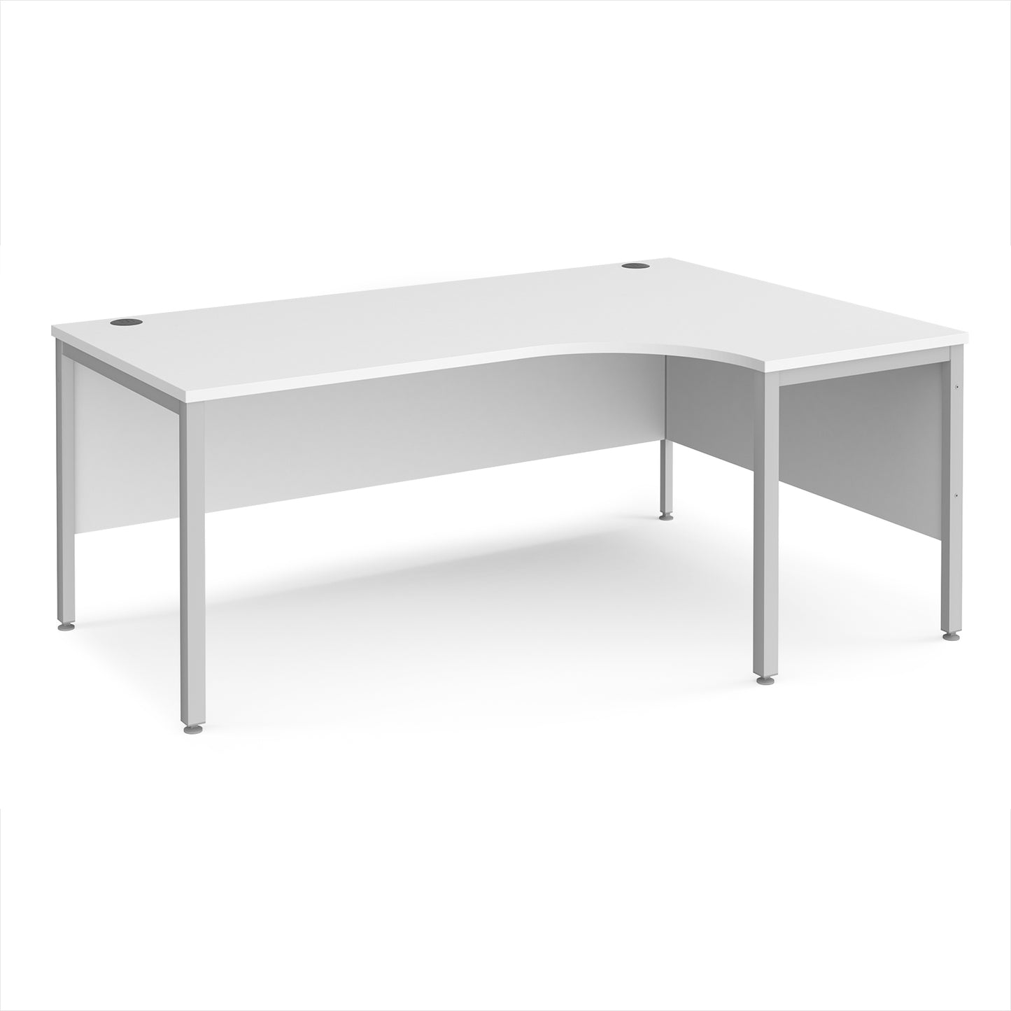 Maestro 25 bench right hand ergonomic desk - MB18ERSWH