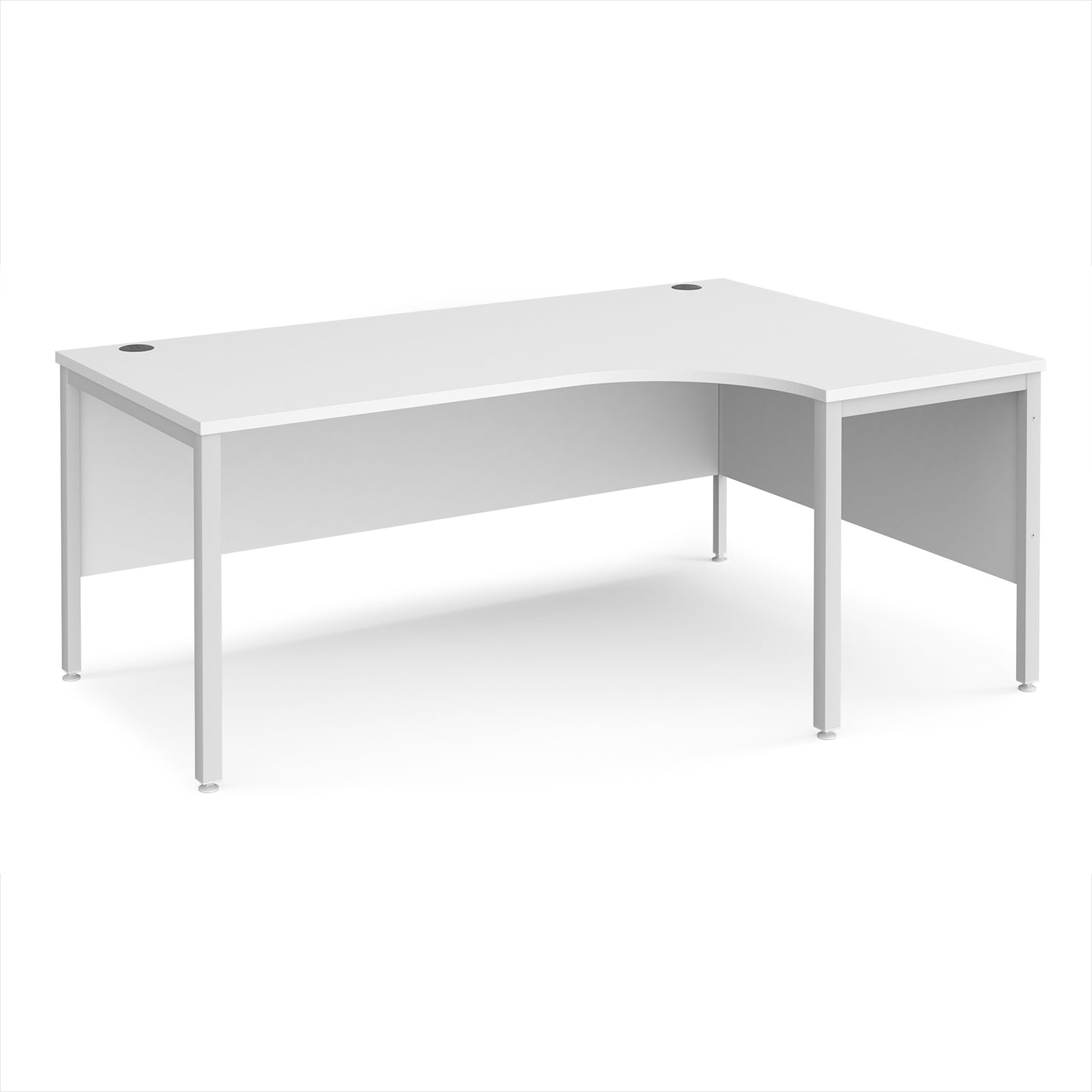 Maestro 25 bench right hand ergonomic desk - MB18ERWHWH