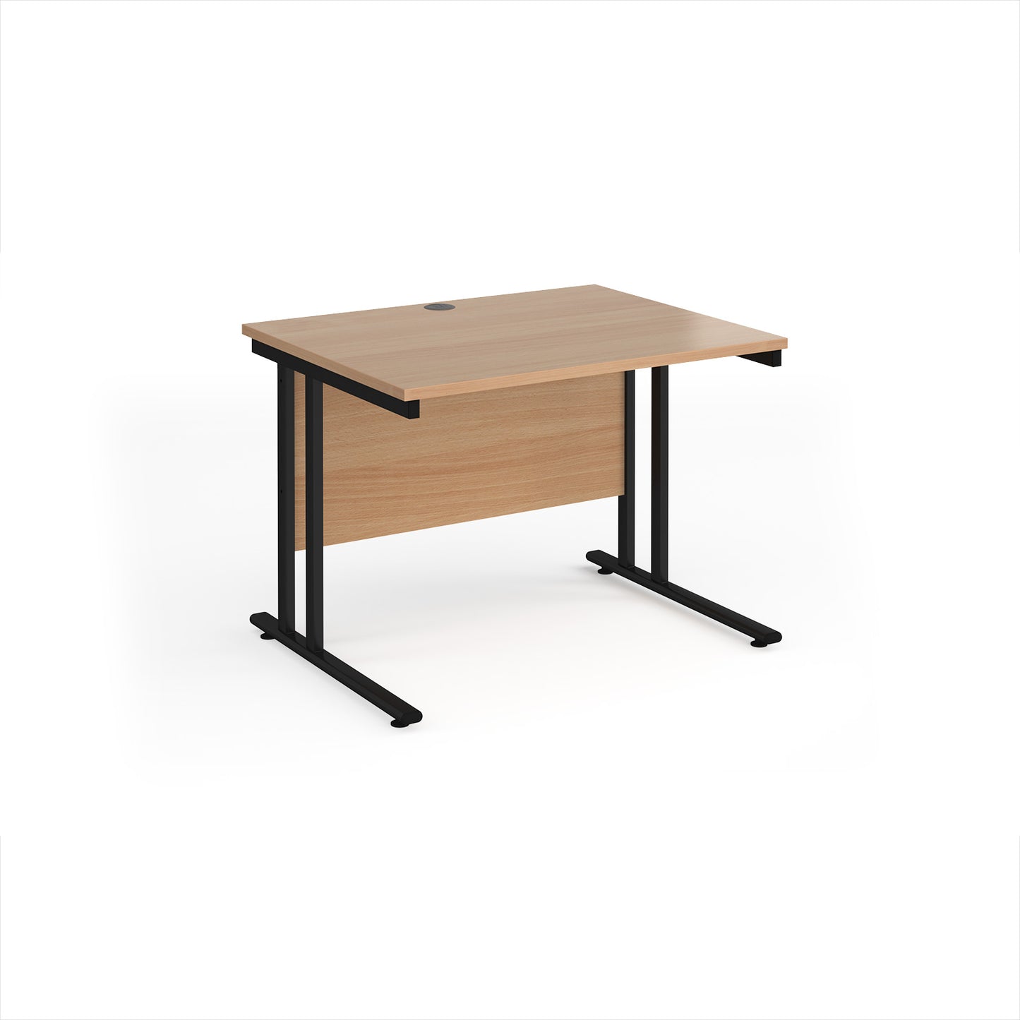 Maestro 25 cantilever 800mm deep desk - MC10KB