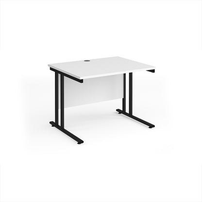 Maestro 25 cantilever 800mm deep desk - MC10KWH