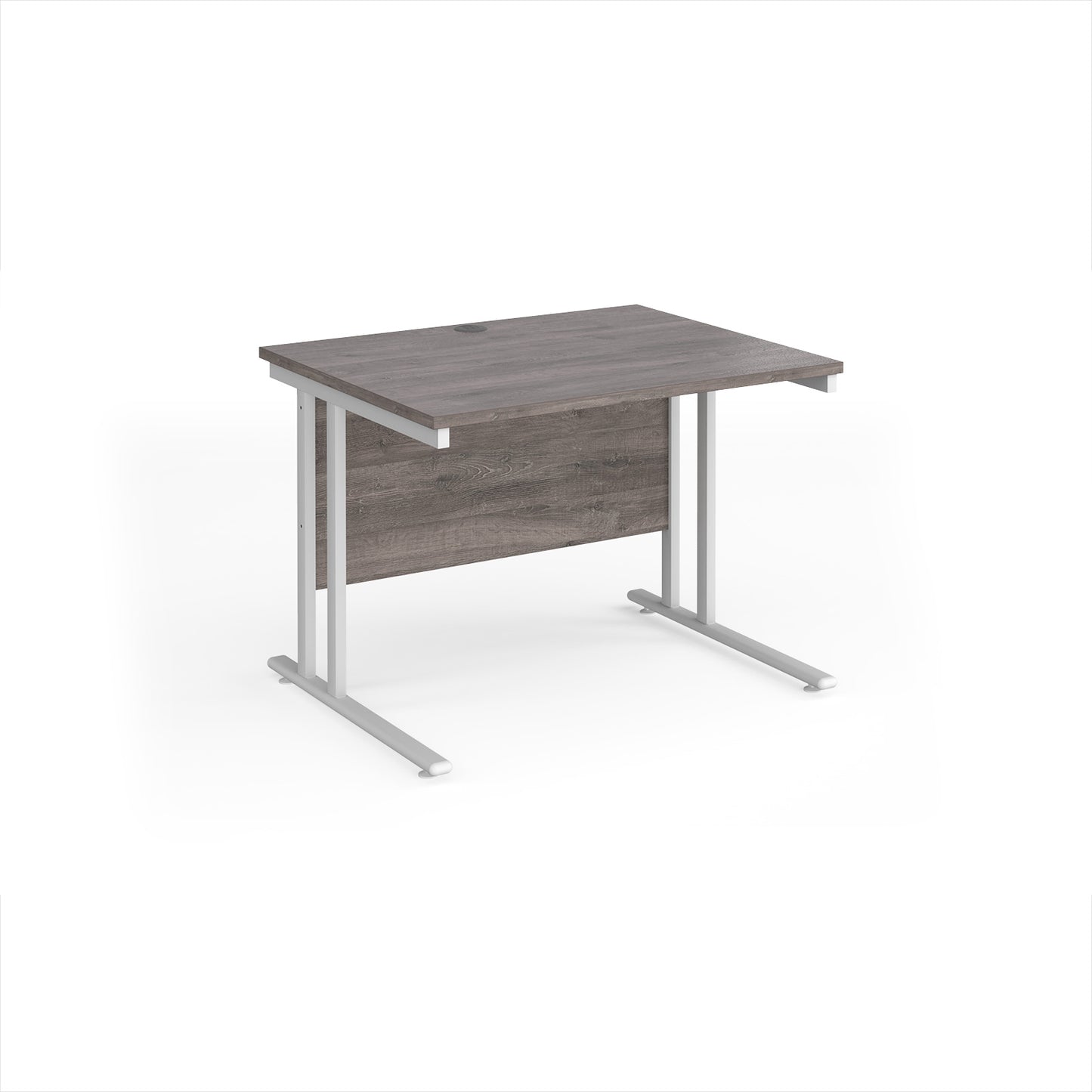 Maestro 25 cantilever 800mm deep desk - MC10WHGO