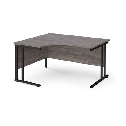 Maestro 25 cantilever left hand ergonomic desk - MC14ELKGO