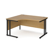 Maestro 25 cantilever left hand ergonomic desk