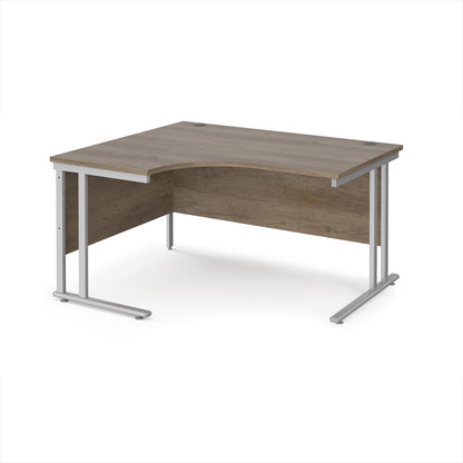 Maestro 25 cantilever left hand ergonomic desk - MC14ELSNO