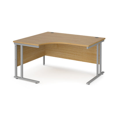 Maestro 25 cantilever left hand ergonomic desk - MC14ELSO