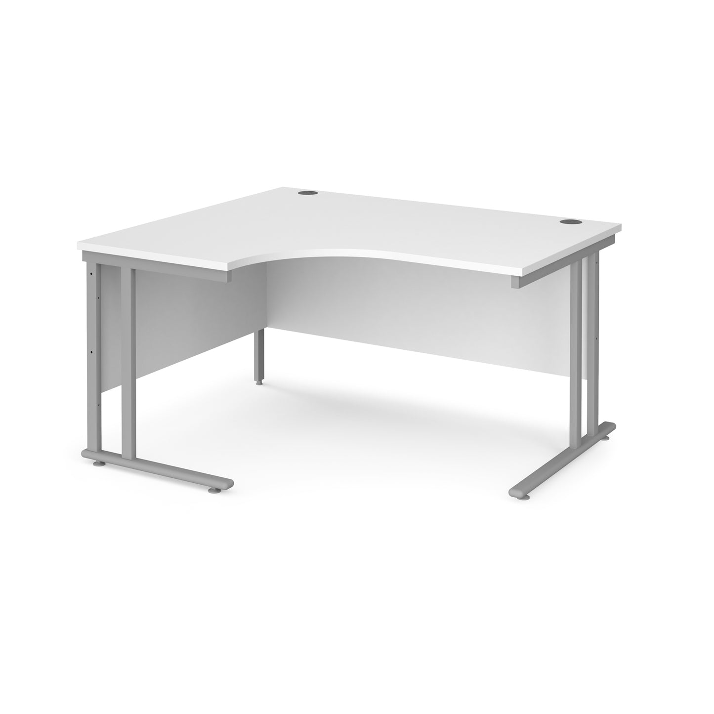 Maestro 25 cantilever left hand ergonomic desk - MC14ELSWH