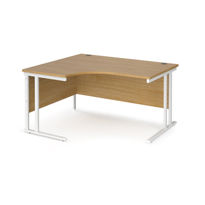Maestro 25 cantilever left hand ergonomic desk - MC14ELWHO