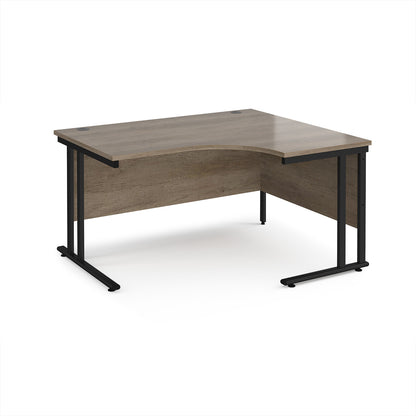 Maestro 25 cantilever right hand ergonomic desk - MC14ERKNO