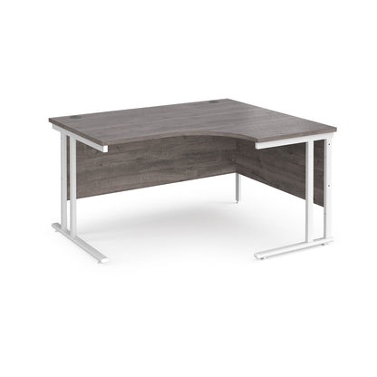Maestro 25 cantilever right hand ergonomic desk - MC14ERWHGO